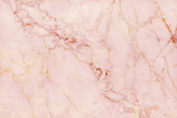 Rose gold marble texture background with high resolution, top view of natural tiles stone floor in luxury seamless glitter pattern for interior and exterior decoration.