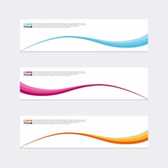 Wall Mural - modern vector banner web background abstract design template