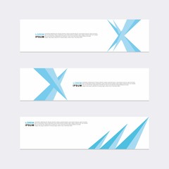 Wall Mural - modern vector banner web background abstract design template