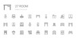 © NinjaStudio - room icons set