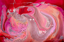 Swirly Abstract Liquid Background