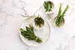 © Helen Rushbrook/Stocksy - Bouquet Garni of fresh herbs