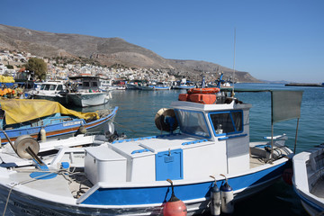 Sticker - Hafen von Kalymnos