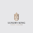 icon logo of luxury king