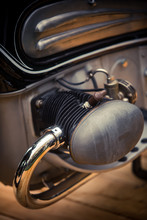 Vintage Motorcycle Boxer Engine