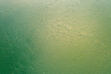 Poster - Blue sea water texture calm and peaceful background top view