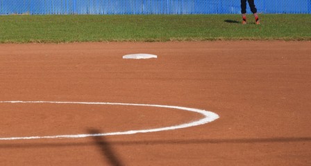 Wall Mural - Softball Field