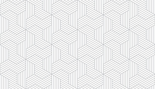abstract geometric pattern with stripes, lines. seamless vector background. white and grey ornament.