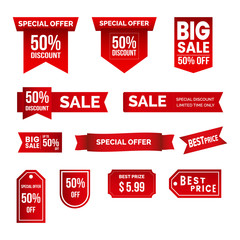 set of sale labels