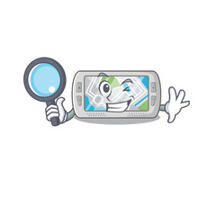 Sticker - Detective global positioning system isolated the character