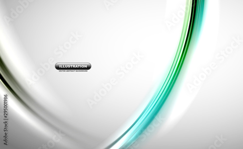 Blurred wave line design background