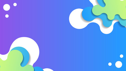 Wall Mural - Dynamic Modern Fluid gradient layout background, for business corporate, brochure, flyer, wallpaper, banner, presentation
