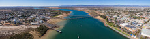 Aerial Panoramic View Of Port Augusta In South Australia