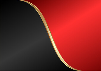 Wall Mural - black and red abstract background