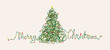 Funny Christmas card design, Christmas lights tangled up