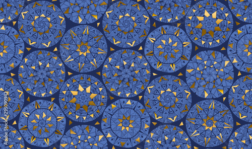 Oriental ornament style sno...