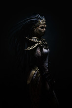 Portrait Of The Goddess With Snakes