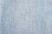 Closeup Of Cotton Mixed With Polyester Fabric In Light Blue And Grey Tone For Textile Texture For Background And Decoration Cool Banner On Page And Cover