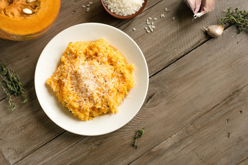 Canvas Print - Pumpkin Risotto