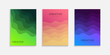 © medelwardi - Colorful halftone gradients template set, Minimal Cover design