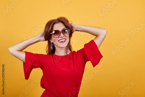 wearing sunglasses on your head