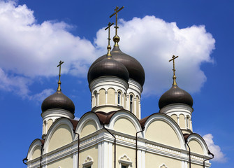 Wall Mural - Four domes church