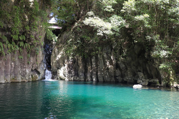 景ケ島渓谷屏風岩（静岡県裾野市）