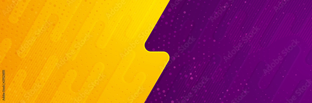 Abstract textured vector background with orange and purple color. can us for banner, posters, cover, promotional advertisement, and more - obrazy, fototapety, plakaty 