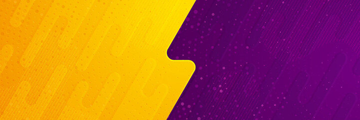 Poster - Abstract textured vector background with orange and purple color. can us for banner, posters, cover, promotional advertisement, and more