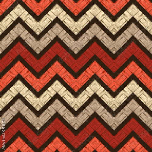 zigzag-ethnic-boho-seamless-pattern-lace-embroidery-on-fabric-patchwork-texture-weaving-traditional-ornament-tribal-pattern-folk-motif-vector-illustration-for-web-design-or-print