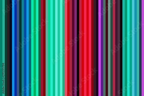 Colorful vertical line background or seamless striped wallpaper, fabric rainbow.