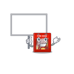 Poster - Bring board fire hose cabinet on the mascot