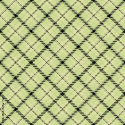 Fabric diagonal tartan, pattern textile, checkered texture.