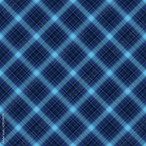 Fabric diagonal tartan, pattern textile, celtic clan.