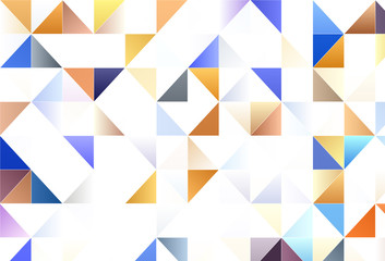 Light vector backdrop with lines, triangles.