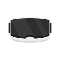 Poster - vr headset icon. flat illustration of vr headset vector icon for web design