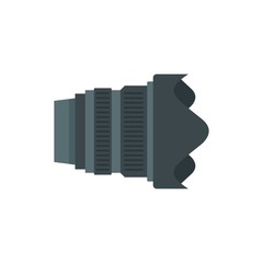 Poster - modern camera lens icon. flat illustration of modern camera lens vector icon for web design