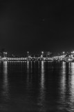 Fototapeta  - The bridge in Szczecin at night. Summer time