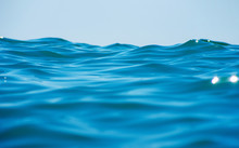 Blue Sea Water Background Texture