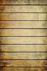 Wall Mural - texture of retro plank wood background