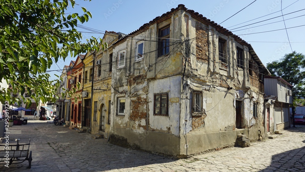 Obraz na płótnie famous old town of skopje in macedonia w salonie