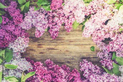 Fresh lilac flowers