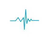Fototapeta  - art design health medical heartbeat pulse