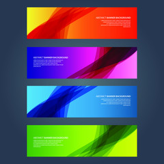 Vector Abstract design banner web template