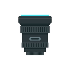 Poster - modern lens icon. flat illustration of modern lens vector icon for web design
