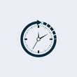 © ahmad - Clock icon, Passage of time icon logo