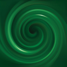 Vector Background Of Bright Green Swirls