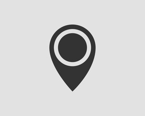 Poster - Map icons. Marker pointer. Pin location vector icon. GPS navigation symbol.
