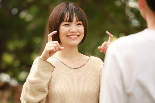手話「あいさつ」
