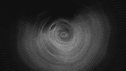 Wall Mural - Abstract Background Physcedelic Geometric Tunnel VC 20